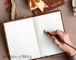 WEDDING GUEST BOOKS Bundle Gustbooks & Vows set Bundle Personalised Wedding Guest Book & Custom Made Wedding Vows set of two - Bundle guestbook and vows books 29