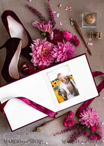 WEDDING GUEST BOOKS Bundle Gustbooks & Vows set Personalised Wedding Maroon Guest Book & Custom Made Wedding Burgundy Velvet Vows set of two - Bundle Golden guestbook and vows books 24