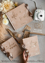 WEDDING GUEST BOOKS Bundle Gustbooks & Vows set Bundle Personalised  Wedding Guest Book & Custom Made Wedding Vows set of two - Bundle guestbook and vows books 22