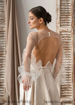 BRAUT Bolero, Kleider, Strumpfband SPITZEN HOCHZEITSBOLERO Elfenbein Tüll Hochzeitsbolero Puffärmel, Shrug Frauen Hochzeit, Braut Rückenfrei Coverup, Elfenbein Bluse für die Braut, Braut Tüll Bluse, Kleid Capelet13