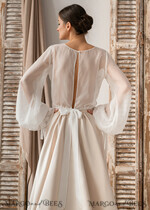 BRIDE bolero, robes, garter LACE WEDDING BOLERO Ivory Silk Wedding bolero long sleeve, Shrug Women Wedding, Bridal Modest Coverup, Boho Blouse for Bride, Bridal Lace Blouse, dress capalet30
