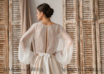 BRIDE bolero, robes, garter LACE WEDDING BOLERO Ivory Silk Wedding bolero long sleeve, Shrug Women Wedding, Bridal Modest Coverup, Boho Blouse for Bride, Bridal Lace Blouse, dress capalet30