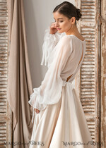 BRIDE bolero, robes, garter LACE WEDDING BOLERO Ivory Silk Wedding bolero long sleeve, Shrug Women Wedding, Bridal Modest Coverup, Boho Blouse for Bride, Bridal Lace Blouse, dress capalet30