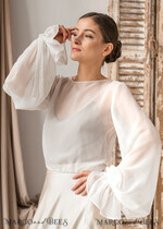 BRIDE bolero, robes, garter LACE WEDDING BOLERO Ivory Silk Wedding bolero long sleeve, Shrug Women Wedding, Bridal Modest Coverup, Boho Blouse for Bride, Bridal Lace Blouse, dress capalet30