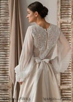 BRIDE bolero, robes, garter LACE WEDDING BOLERO Ivory Silk and Lace Wedding bolero long sleeve, Shrug Women Wedding, Bridal Backless Coverup, Ivory Blouse for Bride, Bridal Lace Blouse, dress capalet30