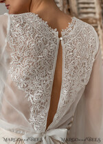 BRIDE bolero, robes, garter LACE WEDDING BOLERO Ivory Silk and Lace Wedding bolero long sleeve, Shrug Women Wedding, Bridal Backless Coverup, Ivory Blouse for Bride, Bridal Lace Blouse, dress capalet30