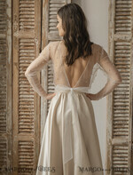 BRAUT Bolero, Kleider, Strumpfband SPITZEN HOCHZEITSBOLERO Elfenbein Tüll Perlen-Bare Back Hochzeitsbolero mit langen Ärmeln, Shrug Frauen Hochzeit, Braut-Überwurf mit Perlen, Elfenbein Bluse für die Braut, Braut Tüll Bluse, Kleid Capelet17