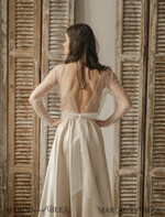 BRAUT Bolero, Kleider, Strumpfband SPITZEN HOCHZEITSBOLERO Elfenbein Tüll Perlen-Bare Back Hochzeitsbolero mit langen Ärmeln, Shrug Frauen Hochzeit, Braut-Überwurf mit Perlen, Elfenbein Bluse für die Braut, Braut Tüll Bluse, Kleid Capelet17