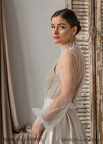 BRIDE bolero, robes, garter LACE WEDDING BOLERO Ivory tulle Wedding bolero puff sleeve, Shrug Women Wedding, Bridal Coverup, Ivory Blouse for Bride, Bridal Tulle Blouse, dress capalet13