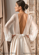 BRIDE bolero, robes, garter LACE WEDDING BOLERO Ivory Silk Wedding bolero long sleeve, Shrug Women Wedding, Bridal Modest Coverup, Boho Blouse for Bride, Bridal Lace Blouse, dress capalet12