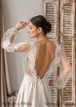 BRIDE bolero, robes, garter LACE WEDDING BOLERO Ivory Lace Wedding bolero puff sleeve, Shrug Women Wedding, Bridal Backless Coverup, Ivory Blouse for Bride, Bridal Lace Blouse, dress capalet13