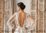 BRIDE bolero, robes, garter LACE WEDDING BOLERO Ivory Lace Wedding bolero puff sleeve, Shrug Women Wedding, Bridal Backless Coverup, Ivory Blouse for Bride, Bridal Lace Blouse, dress capalet13