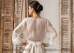 BRIDE bolero, robes, garter LACE WEDDING BOLERO Ivory Silk Wedding bolero long sleeve, Shrug Women Wedding, Bridal Modest Coverup, Boho Blouse for Bride, Bridal Lace Blouse, dress capalet15