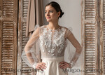 BRIDE bolero, robes, garter LACE WEDDING BOLERO Ivory Lace Wedding bolero long sleeve, Shrug Women Wedding, Bridal Backless Coverup, Boho Blouse for Bride, Wedding Dress Topper17