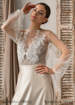 BRIDE bolero, robes, garter LACE WEDDING BOLERO Ivory Lace Wedding bolero long sleeve, Shrug Women Wedding, Bridal Backless Coverup, Ivory Blouse for Bride, Bridal Lace Blouse, dress capalet16