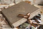 FOTOALBUM/ FOTOBOX Einsteckfotoalbum Großes Velvet-Hochzeitsfotoalbum mit Schutzhülle, Fotoalbum mit schwarzen Hüllen für 500 4x6 Bilder.11