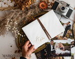 PHOTO ALBUM/ PHOTO BOX  envelopes for photos Packaging for Wedding and Family Photographers, Customized leather Envelope for Photos, engraved leather Case Prints 5x77