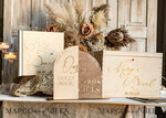 CARD BOXES Wood Eco Rustic Card boxes rustic wood Set Card Box Guestbook & Sign, Wedding Card Box with lock Instant Instax Guestbook, wooden Wedding Money Box Sing Guestbook Set,  Card Box with slot and lock  cards and gift Arch acrylic sign set32