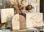 CARD BOXES Wood Eco Rustic Card boxes rustic wood Set Card Box Guestbook & Sign, Wedding Card Box with lock Instant Instax Guestbook, wooden Wedding Money Box Sing Guestbook Set,  Card Box with slot and lock  cards and gift Arch acrylic sign set32