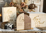 CARD BOXES Wood Eco Rustic Card boxes rustic wood Set Card Box Guestbook & Sign, Wedding Card Box with lock Instant Instax Guestbook, wooden Wedding Money Box Sing Guestbook Set,  Card Box with slot and lock  cards and gift Arch acrylic sign set32