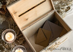 CARD BOXES Wood Eco Rustic Card boxes rustic wood Set Card Box Guestbook & Sign, Wedding Card Box with lock Instant Instax Guestbook, wooden Wedding Money Box Sing Guestbook Set,  Card Box with slot and lock  cards and gift Arch acrylic sign set32