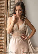 BRAUT Bolero, Kleider, Strumpfband NACHTKLEID / UNTERHEMD Weiß/ Elfenbein/ Beige Nachthemd Seidensatin für die Braut, Brautunterkleid, Hochzeitsunterwäsche, Brautunterwäsche Braut Nachthemd9