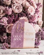 TISCHDEKORATIONSCHILDER   Gästebuch & Karten Geschenke Schilder Goldene Acryl Geschenke & Karten Schild mit Ständer, Mauve Samt und goldenes Gästebuch Schild, Gold Mauve Geschenke & Karten Schild, Luxus Hochzeits Gästebuch Dekor13