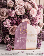 TISCHDEKORATIONSCHILDER   Gästebuch & Karten Geschenke Schilder Goldene Acryl Geschenke & Karten Schild mit Ständer, Mauve Samt und goldenes Gästebuch Schild, Gold Mauve Geschenke & Karten Schild, Luxus Hochzeits Gästebuch Dekor13