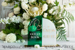 TABLE DECOR SIGNS Guestbook & Cards Gifts Signs Acrylic Arch cards & guestbook sign Combo , Emerald Green and Frosted Acrylic & gold Sign, Gold Plexi card box and sign our guestbook sign, Luxury Wedding Table19