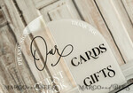 TABLE DECOR SIGNS Guestbook & Cards Gifts Signs Acrylic cards and guestbook sign Combo, clear & frosted Acryl Signs, Black Plexi card box and sign, our guestbook sign, Luxury Wedding, BWs9