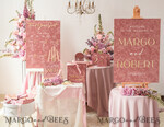 TABLE DECOR SIGNS Guestbook & Cards Gifts Signs Golden Acrylic gifts & cards signs with stand, blush pink Velvet and gold guestbook Sign, Golden Plexi gifts & cards signs, Luxury Wedding guestbook Decor Centerpieces16