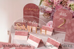 TABLE DECOR SIGNS Guestbook & Cards Gifts Signs Golden Acrylic gifts & cards signs with stand, blush pink Velvet and gold guestbook Sign, Golden Plexi gifts & cards signs, Luxury Wedding guestbook Decor Centerpieces16