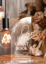 TABLE DECOR SIGNS Guestbook & Cards Gifts Signs Transparent Acrylic sign Our guestbook Sign, Half Arch Beige Ombre Acrylic Gold Guestbook Sign, Nude Gold Plexi Sign Our guestbook, Taupe Luxury Wedding Table Decor, Wedding Signage Golden Mirror Guestbook Sign with stand18