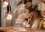 TABLE DECOR SIGNS Guestbook & Cards Gifts Signs Transparent Acrylic sign Our guestbook Sign, Half Arch Beige Ombre Acrylic Gold Guestbook Sign, Nude Gold Plexi Sign Our guestbook, Taupe Luxury Wedding Table Decor, Wedding Signage Golden Mirror Guestbook Sign with stand18