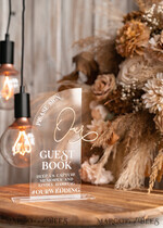 TABLE DECOR SIGNS Guestbook & Cards Gifts Signs Transparent Acrylic sign Our guestbook Sign, Half Arch Beige Ombre Acrylic Gold Guestbook Sign, Nude Gold Plexi Sign Our guestbook, Taupe Luxury Wedding Table Decor, Wedding Signage Golden Mirror Guestbook Sign with stand18