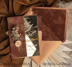 WEDDING INVITATIONS plexi acrylic mirror Fall Mirror gold Wedding Invitations, Elegant Terracotta Wedding Cards, Burnt orange Acrylic  Wedding Invites, Mirror Gold Plexi Wedding Invitation Suite35
