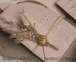 HOCHZEITS EINLADUNGEN Plexiglas Acrylspiegel Blush Pink Klare Bogen Hochzeitskarten, Elegante Gartenhochzeitseinladungen, Nude Acryl transparente Hochzeitseinladungen, Bogen Plexi Hochzeitseinladung Set32