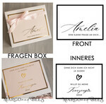 Brautjungfer/Trauzeuge Box Trauzeugin Geschenk Fragen Box XXL Trauzeugin Geschenk Fragen Box, Brautjungfer Trauzeuge, Möchtest Du meine Trauzeugin sein Box, Geschenkschachtel, Trauzeuge Fragen10
