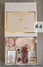 Brautjungfer/Trauzeuge Box Trauzeugin Geschenk Fragen Box XXL Trauzeugin Geschenk Fragen Box, Brautjungfer Trauzeuge, Möchtest Du meine Trauzeugin sein Box, Geschenkschachtel, Trauzeuge Fragen10