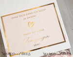 Brautjungfer/Trauzeuge Box Trauzeugin Geschenk Fragen Box XXL Trauzeugin Geschenkbbox, Brautjungfer Trauzeuge, Möchtest Du meine Trauzeugin sein Box, Geschenkschachtel, Trauzeuge fragen13
