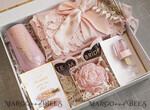 BRIDESMAID/BEST MAN BOX bridesmaid proposal box Personalized Bridesmaid Proposal Box with Robe, Complete Maid of Honour Box, Blush Will You Be My Bridesmaid box set10