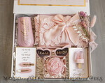 BRIDESMAID/BEST MAN BOX bridesmaid proposal box Personalized Bridesmaid Proposal Box with Robe, Complete Maid of Honour Box, Blush Will You Be My Bridesmaid box set10
