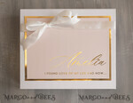 BRIDESMAID/BEST MAN BOX bridesmaid proposal box Personalized Bridesmaid Proposal Box with Robe, Complete Maid of Honour Box, Blush Will You Be My Bridesmaid box set10