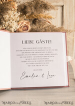 WEDDING GUEST BOOKS Hochzeitsgästebuch Hochzeitsfoto-Gästebuch Polaroid Gold Acrylic Hochzeitsgästebuch Personalisiert Schilderset Samtweißes Sofort-Fotobuch Boho Elegant Instax Hochzeitsfoto-Gästebuch19