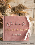 WEDDING GUEST BOOKS Hochzeitsgästebuch Hochzeitsfoto-Gästebuch Polaroid Gold Acrylic Hochzeitsgästebuch Personalisiert Schilderset Samtweißes Sofort-Fotobuch Boho Elegant Instax Hochzeitsfoto-Gästebuch19