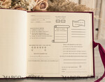 WEDDING GUEST BOOKS Hochzeitsgästebuch Hochzeitsfoto-Gästebuch Polaroid Gold Acrylic Hochzeitsgästebuch Personalisiert Schilderset Samtweißes Sofort-Fotobuch Boho Elegant Instax Hochzeitsfoto-Gästebuch16