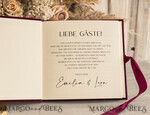 WEDDING GUEST BOOKS Hochzeitsgästebuch Hochzeitsfoto-Gästebuch Polaroid Gold Acrylic Hochzeitsgästebuch Personalisiert Schilderset Samtweißes Sofort-Fotobuch Boho Elegant Instax Hochzeitsfoto-Gästebuch16