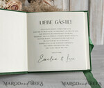HOCHZEITS-GÄSTEBÜCHER Hochzeitsgästebuch Hochzeitsfoto-Gästebuch Polaroid Gold Acryl Hochzeitsgästebuch mit Fragen Personalisiertes Schilderset Samtweißes Sofort-Fotobuch Boho Elegant Instax Hochzeitsfoto-Gästebuch13