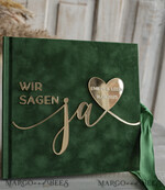 HOCHZEITS-GÄSTEBÜCHER Hochzeitsgästebuch Hochzeitsfoto-Gästebuch Polaroid Gold Acryl Hochzeitsgästebuch mit Fragen Personalisiertes Schilderset Samtweißes Sofort-Fotobuch Boho Elegant Instax Hochzeitsfoto-Gästebuch13