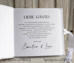 HOCHZEITS-GÄSTEBÜCHER Hochzeitsgästebuch Hochzeitsfoto-Gästebuch Polaroid Gold Acrylic Hochzeitsgästebuch Personalisiertes Schilderset Samtweißes Sofort-Fotobuch Boho Elegant Instax Hochzeitsfoto-Gästebuch12
